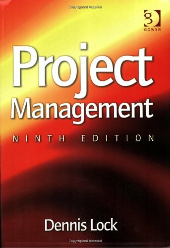 Project Management By Dennis Lock. 9780566087721