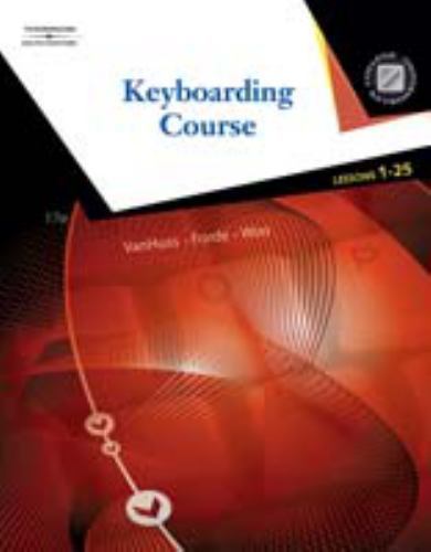 Keyboarding Course, Lessons 1-25 (with Keyboarding Pro 5, Version 1.2 CD-ROM), V