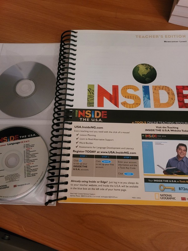 Inside the U.S.A.: Teacher’s Edition with Language CD’s (Summer School)