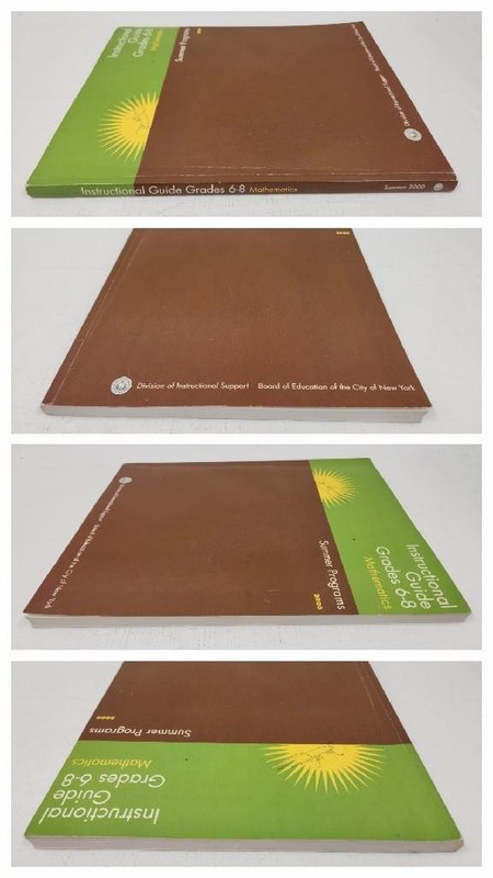 Board of Education of NYC Mathematics Grades 6-8 Summer 2000 Instructional Guide gallery