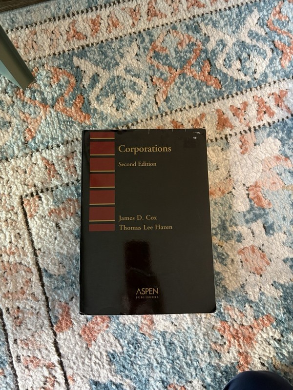 Corporations (Cox & Hazen) (2nd Edition)