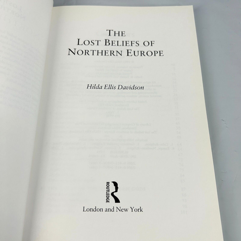 The Lost Beliefs of Northern Europe Dr Hilda Davidson Paperback gallery