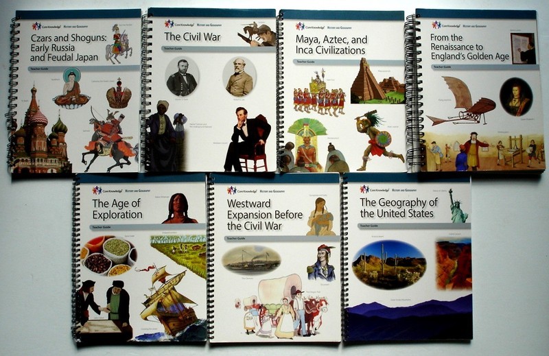Core Knowledge History and Geography CKHG LOT of 7 Teacher Guides, Grade 5