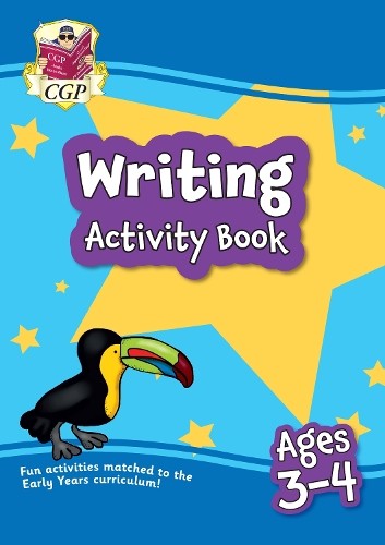 CGP Books Writing Activity Book for Ages 3-4 (Preschool) (Paperback)