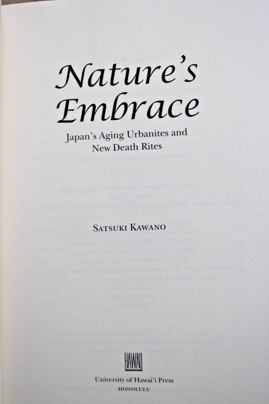 2010 Nature's Embrace : Japan's Aging Urbanites and New Death Rites Satsuki HCDJ gallery