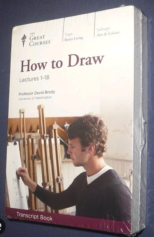 Great Courses HOW TO DRAW Transcripts All 36 Lectures Prof David Brody Brand New
