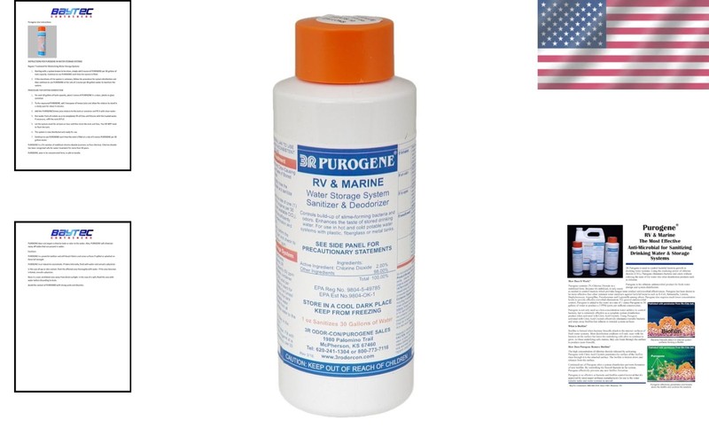 Long-Term Water Storage Treatment: 32oz Purogene Anti-Odor & Chlorine Reducer gallery
