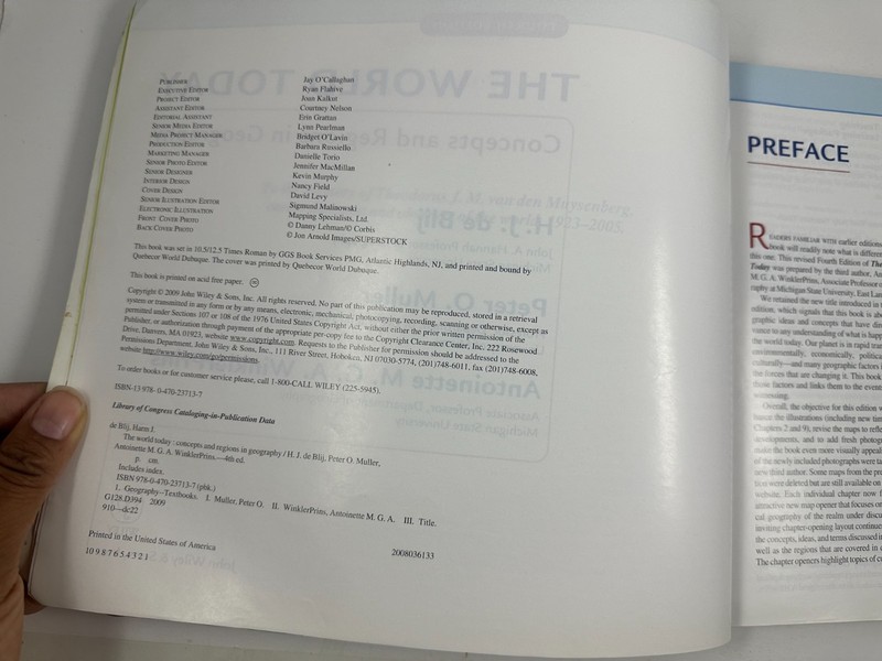 World Today : Concepts and Regions in Geography by Peter O. Muller, Harm J.... gallery