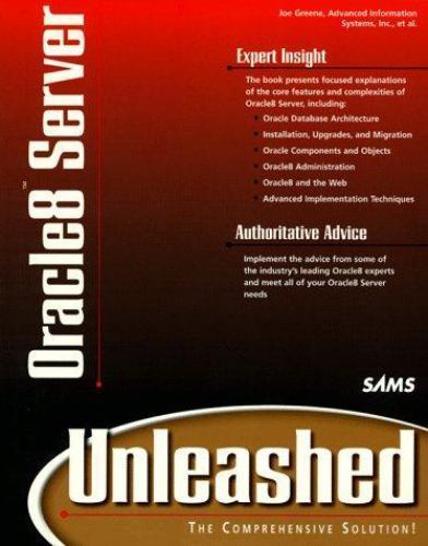 Oracle8 Server Unleashed by Joe Greene