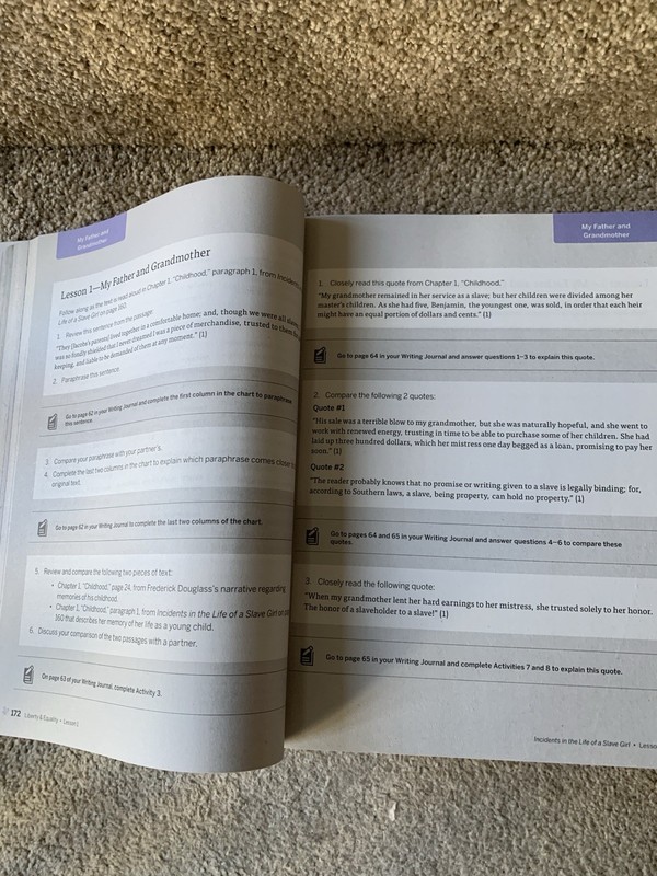 Amplify ELA Grade 8 Student Edition Textbook English Language Arts Curriculum gallery