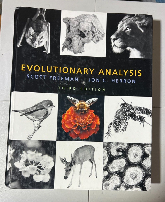 Evolutionary Analysis, Third Edition by Scott Freeman, Jon Herron