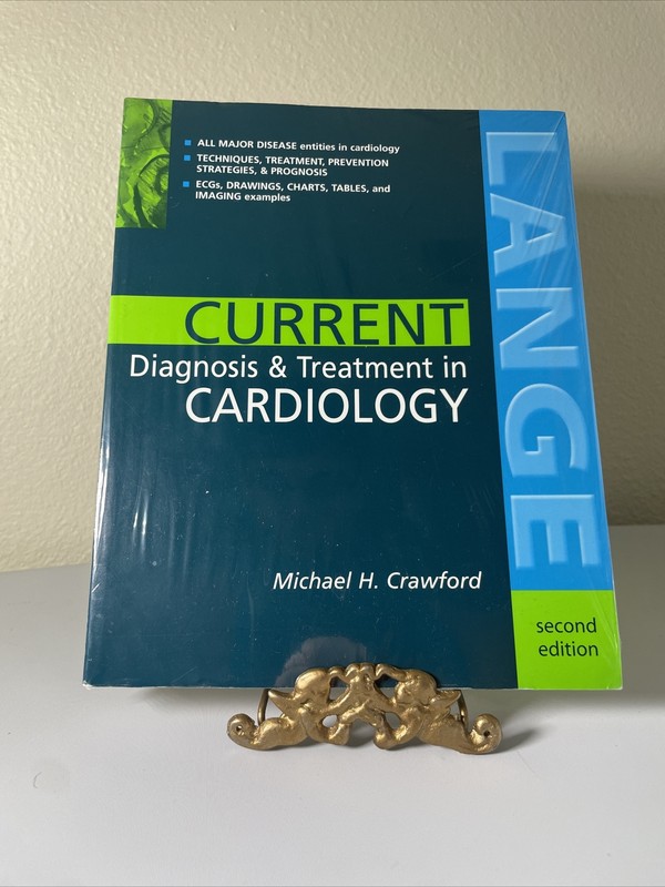 CURRENT DIAGNOSIS & TREATMENT IN CARDIOLOGY By Michael Crawford *Mint Condition*