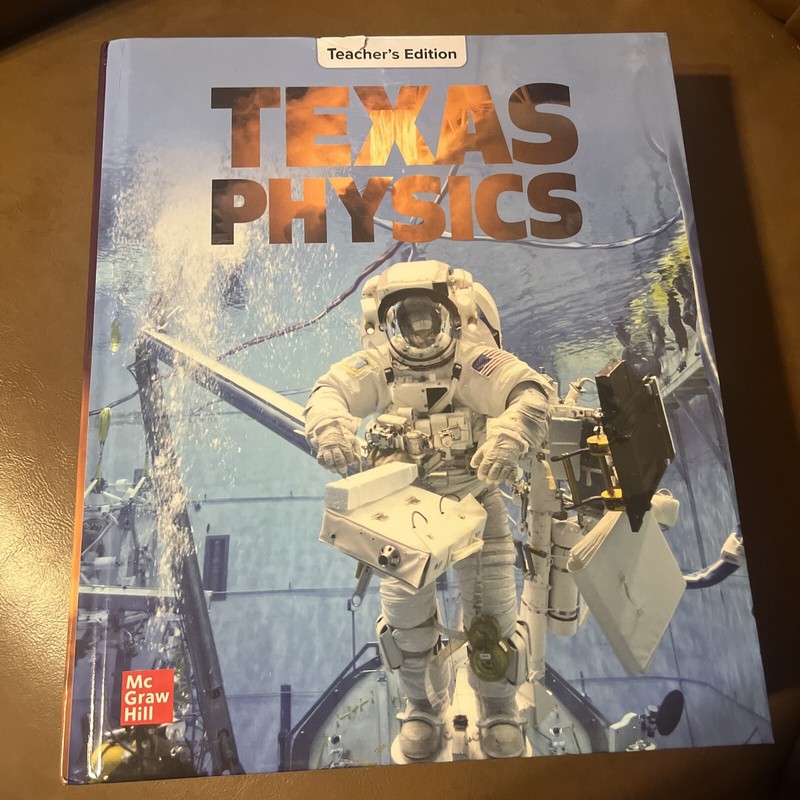 Texas Physics Teacher’s Edition. 2025, Hardcover. Very good