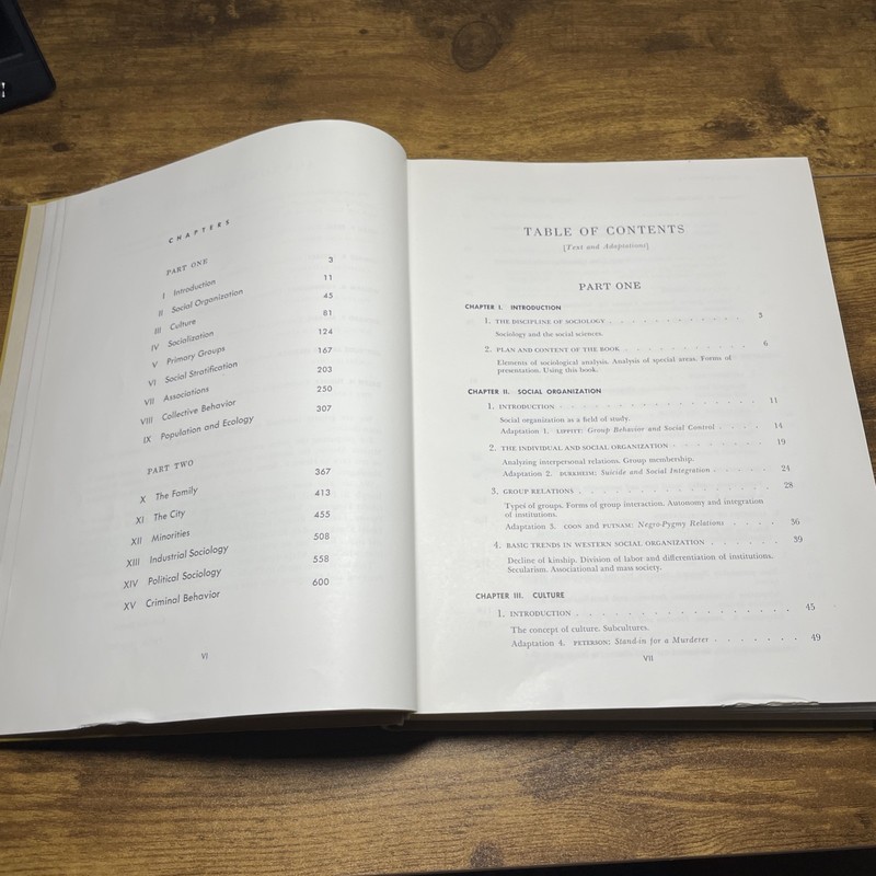 Sociology: A Text with Adapted Readings by Leonard Broom and Philip Selznick gallery