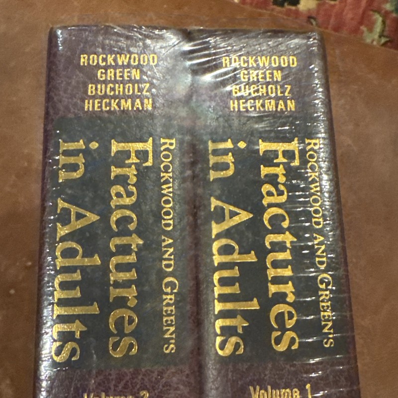 Rockwood And Green’s Fractures In Adults Volume 1 And Volume 2- Fourth Edition gallery