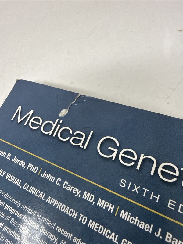 Medical Genetics. Sixth Edition. W/code. Cover Damage gallery