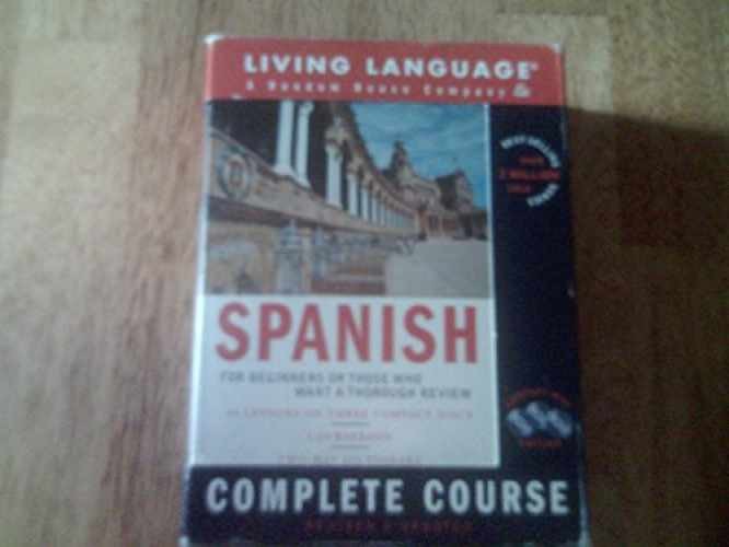 Spanish Complete Course: – Audio CD, by Living Language – Acceptable