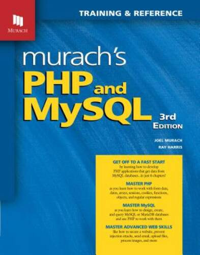 Murach’s PHP and MySQL (3rd Edition) – Paperback By Joel Murach – VERY GOOD