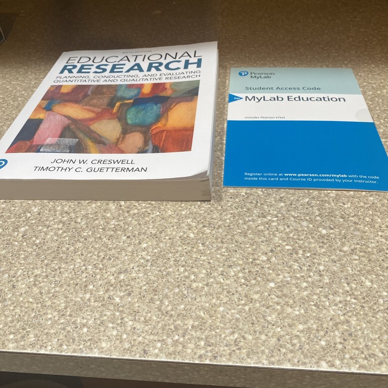 Educational Research : Planning, Conducting, and Evaluating Quantitative and…