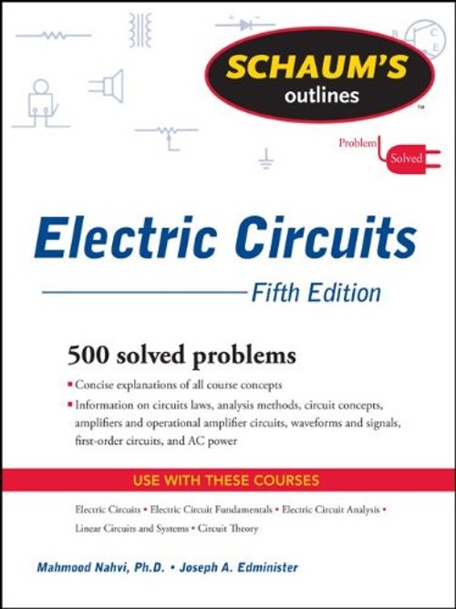 Electric Circuits Paperback Mahmood, Edminister, Joseph A. Nahvi