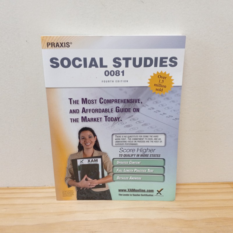 Praxis Social Studies 0081 guidebook