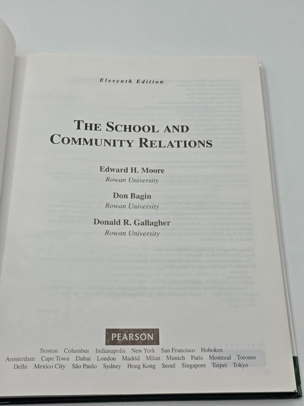 The School and Community Relations (11th Edition)- Very Good gallery
