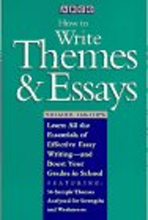 How to Write Themes, Essays Paperback Harry Titelbaum