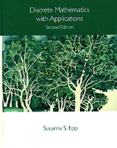 Discrete Mathematics with Applications by Susanna S. Epp (1996, Hardcover)