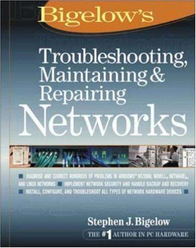 Troubleshooting, Maintaining & Repairing Networks by Stephen J. Bigelow