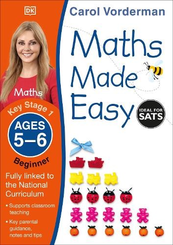Carol Vorderman Maths Made Easy: Beginner, Ages 5-6 (Key (Paperback) (UK IMPORT)