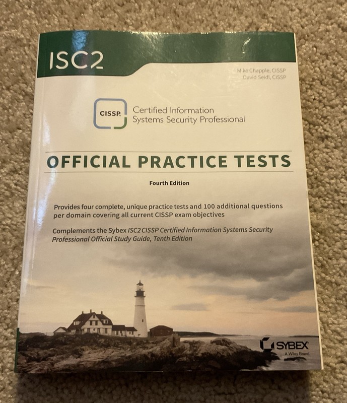 ISC2 CISSP Official Practice Tests Fourth Edition 2024 – Mike Chapple – Softcovr