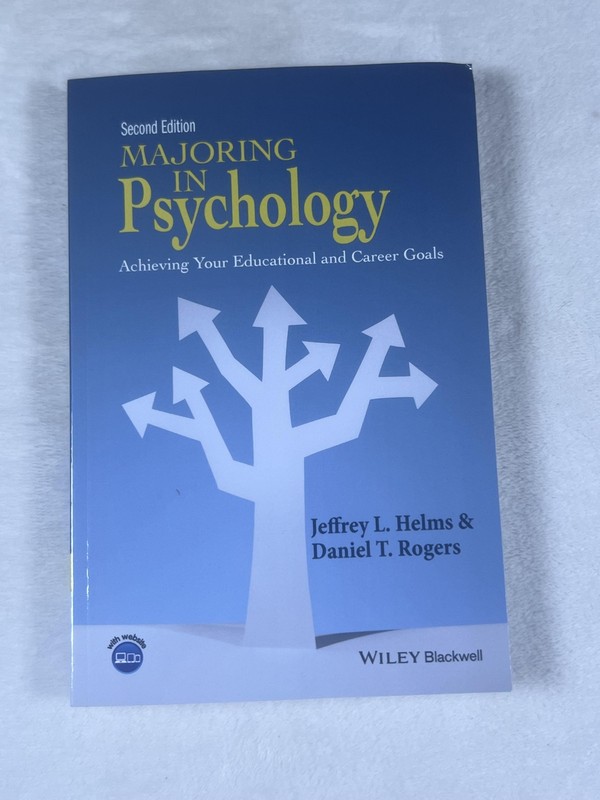 Majoring In Psychology 2nd Ed Helms Rogers Career Goals Wiley Softcover Textbook