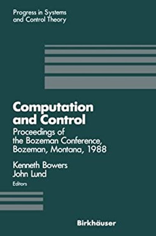Computation and Control : Proceedings of a Conference Held in Boz