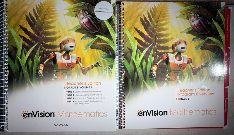 Teachers & Student Edition Set enVision Mathematics Grade 6 By Savvas 2027 gallery