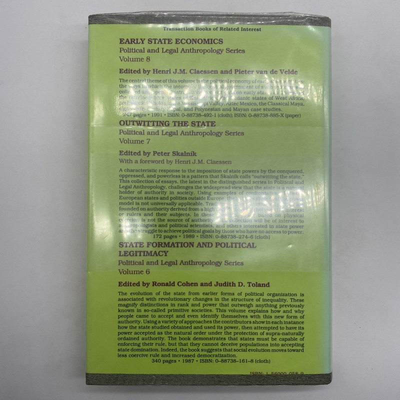 Ethnicity And The State By Judith Toland Hardcover With Dust Jacket gallery