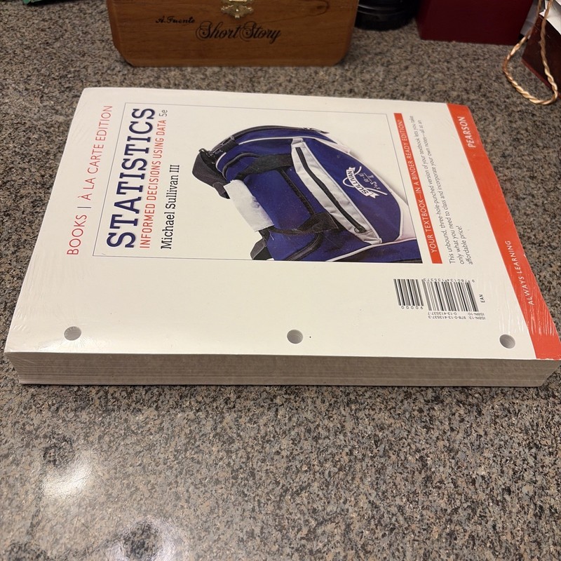 Statistics: Informed Decisions Using Data 5E by Sullivan III (2016, Ringbound) gallery