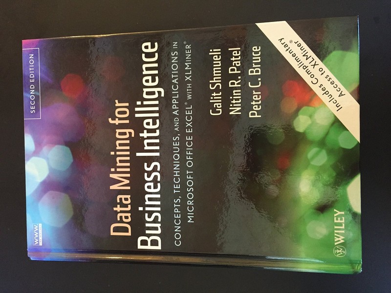 Data Mining for Business Intelligence: Concepts, Techniques, and Application…