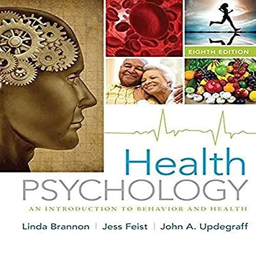 Health Psychology: An Introduction to B…, Feist, Jess
