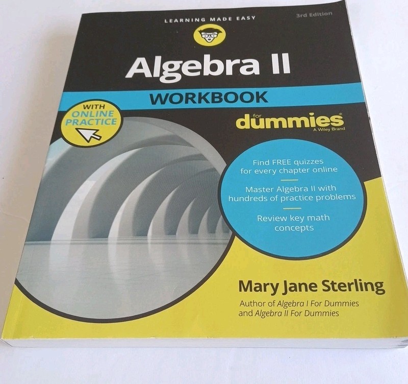Algebra II Workbook for Dummies (Paperback or Softback)