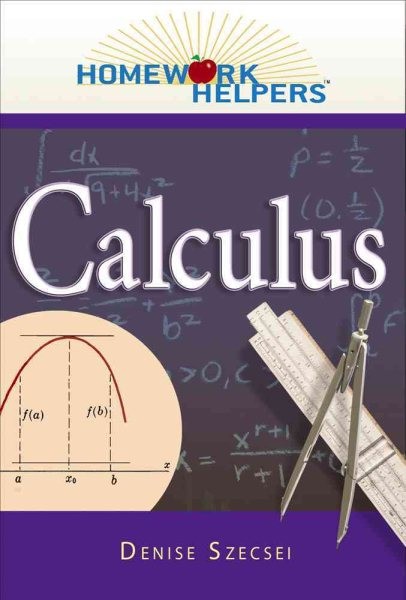 Homework Helpers Calculus, Paperback by Szecsei, Denise, Ph.D., Like New Used…