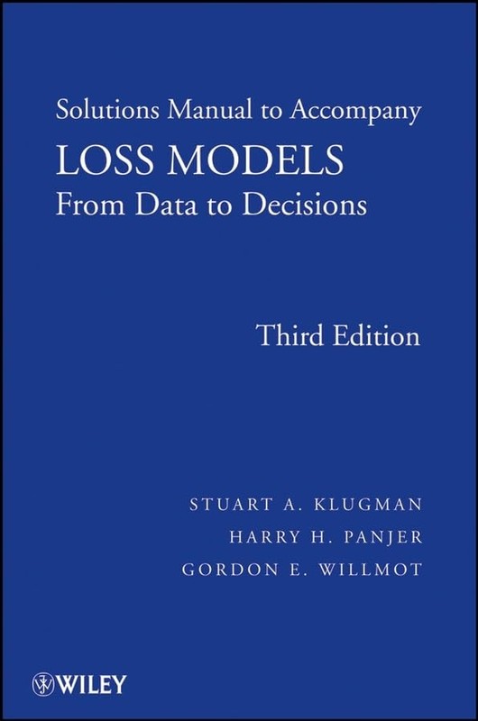 Loss Models: From Data to Decisions…, Willmot, Gordon