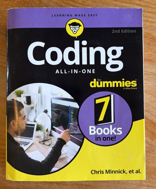 Coding All-in-One For Dummies by Minnick Chris (2nd edition)