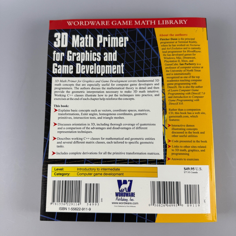 3D Math Primer For Graphics and Game Development by Dunn and Parberry Paperback gallery