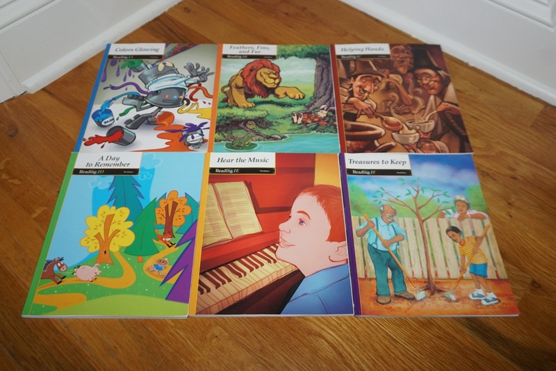 Bju Press Reading 1A-1F books third edition Grade 1 reading