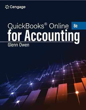 Using QuickBooks Online for Accounting 2025 – Paperback, by Owen Glenn – Good