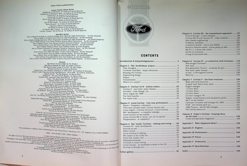 Cortina The Story of Ford's Best-seller Graham Robson 1998 1st Ed HC DJ gallery