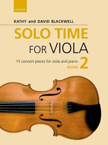 Solo Time for Viola Book 2 : 15 Concert Pieces for Viola and Piano, Paperback…