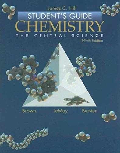 Chemistry the Central Science: – Paperback, by Hill James C.; – Very Good j