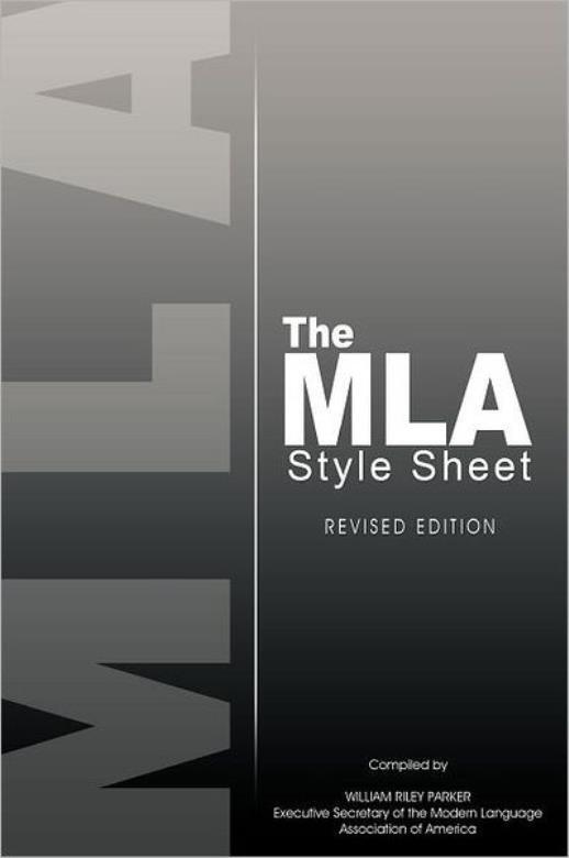 The Mla Style Sheet: Revised Edition