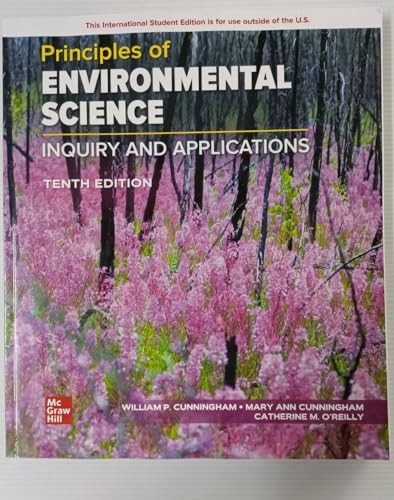 Principles of Environmental Science…, O’Reilly, Cathe